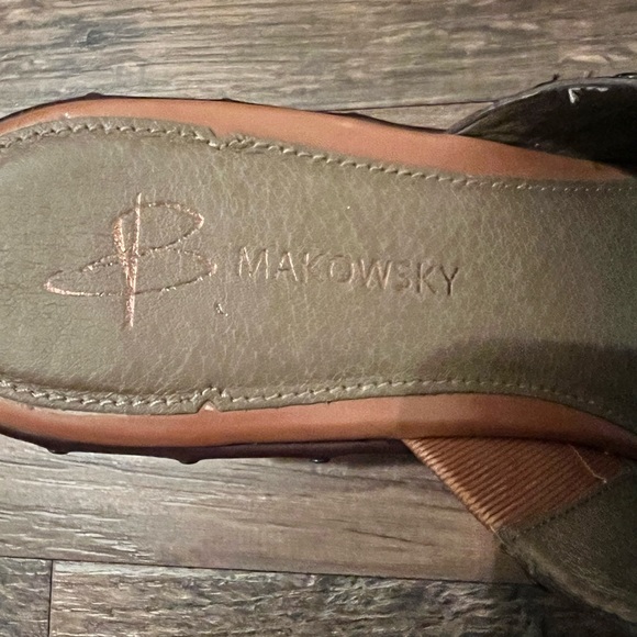 B. Makowsky Multi Brown Sandals Sz 8M - EUC - Picture 5 of 5